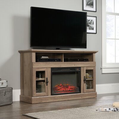 tv stands with fireplace